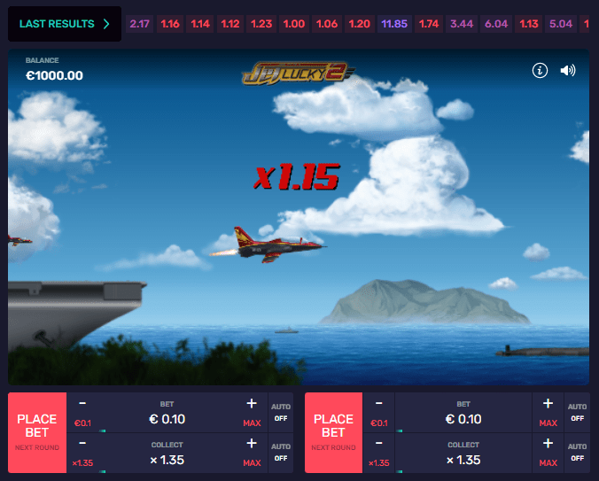 Aviator ähnliches Spiel - Lucky Jet.