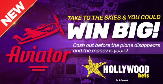 Aviator game on Hollywoodbets.