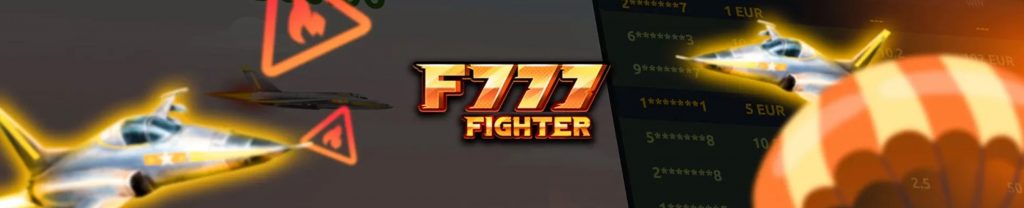 F777 fighter spil bet.